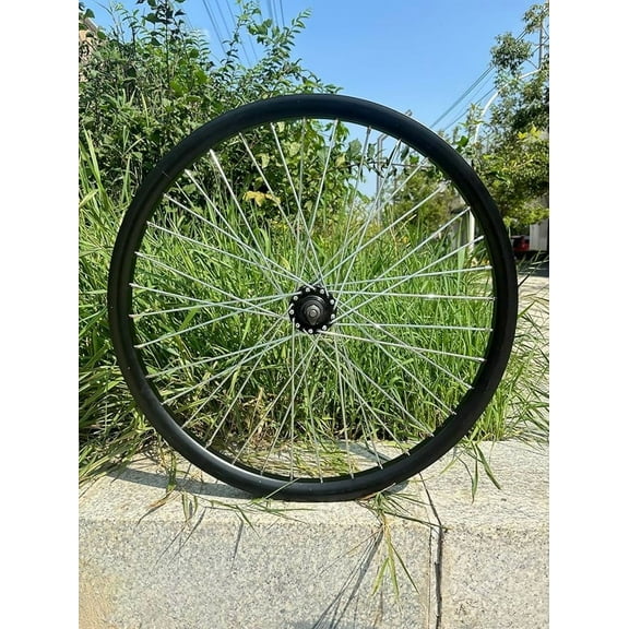 CDH 26" Front Bike Wheel Double Layer Alum Alloy 36 Spokes Front Road Bicycle Rim