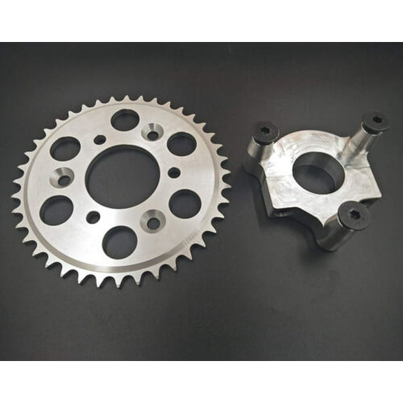 CDHPOWER 1.5" Rear Hub Adapter and 40T CNC Sprocket for 2 Stroke Engine Kit