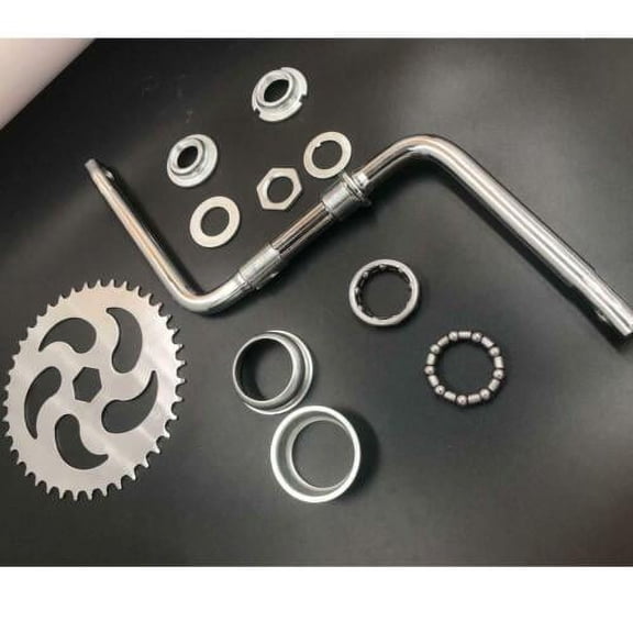 CDHPOWER 2'' Cup Wide Pedal Crank Kit One-Piece Crank-2 Stroke Motorized Bicycle