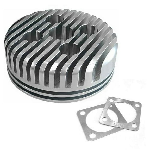 CDHPOWER 2 Stroke LD100 Motor Racing Head Upgraded Cylinder Head of YD100 with Gasket