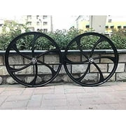 CDHPOWER 26" Bike Mag Wheels Set/Magnesium Wheel Rim-100x120MM-Motorized Bicycle/Disc Brake