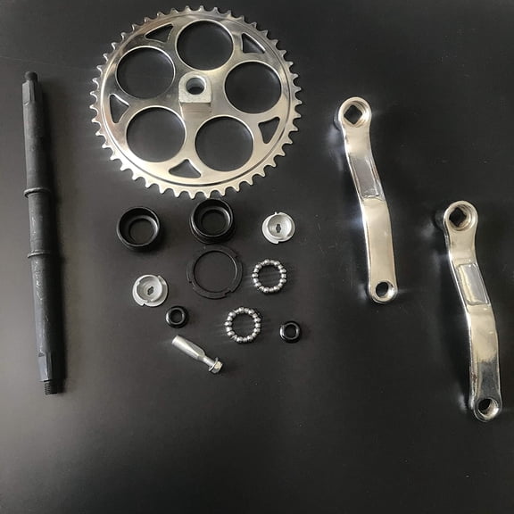 CDHPOWER 44T Wide Crank Assembly Kit 3pcs - Gas Motorized Bicycle