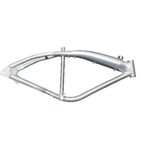 CDHPOWER Bicycle Gas Frame 3.4L Brushed Alum Color, Felt Faker Bike Frame 3.4L Fuel Tank Built In