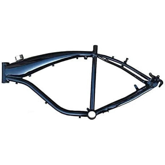 CDHPOWER Bicycle Gas Frame with Gas Tank Built in, 3.4L Frame -Gas Motorized Bicycle 66cc/80cc/100cc(Brush Alum)