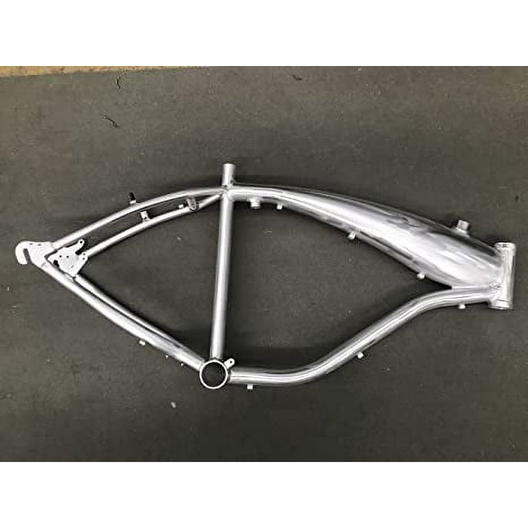 CDHPOWER Brushed Alum Bicycle Gas Frame 2.4L Gas Motorized Bicycle