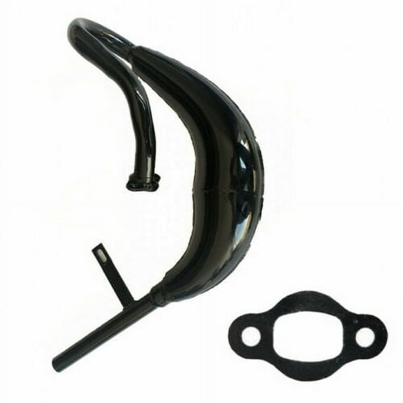 CDHPOWER CDH66 Muffler Black 2 Stroke Gas Motor Engine Kit Gas Motorized Bicycle