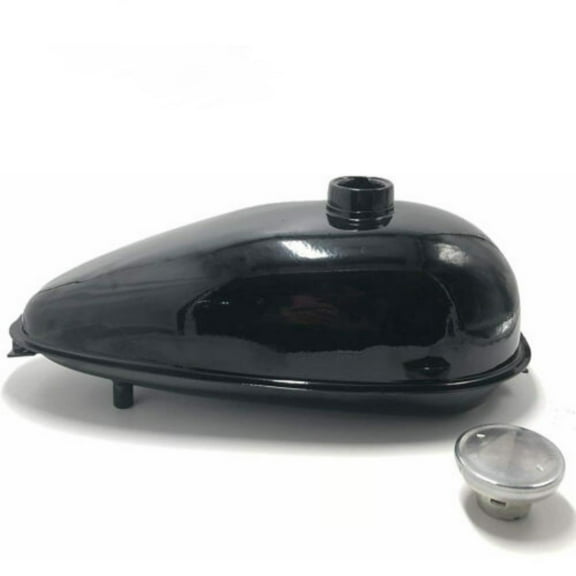 CDHPOWER High Performance 4L Gas Fuel Tank (Black) Include Gas Tank Cap-Gas Bike
