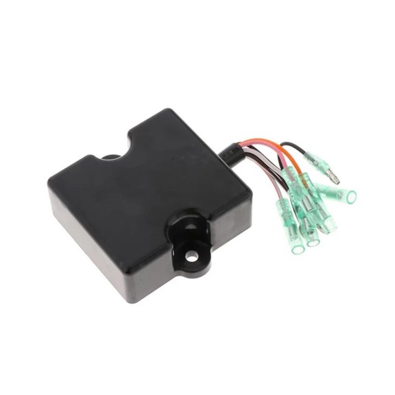 CDI Box Ignition Control Module Watercraft Ignition Box 62T-85540-00 Fitment Reference, Black ABS Replacement Module with Wire Harness for Routine Repair and Service Prep
