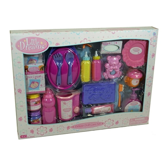 CDI Little Dreams Deluxe Care Set Doll Accessories Multicolor, 1.75 lb