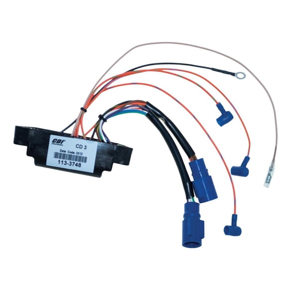 CDI Power Pack Ignition Module Compatible with 1989-1997 Johnson Evinrude 65HP 60HP 70HP 3-Cylinder 3.187 Bore Looper 2-Stroke Outboard Motor 113-3748 1133748
