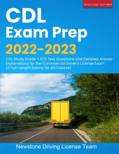 Pre-Owned CDL Exam Prep 2022-2023: CDL Study Guide + 675 Test Questions ...