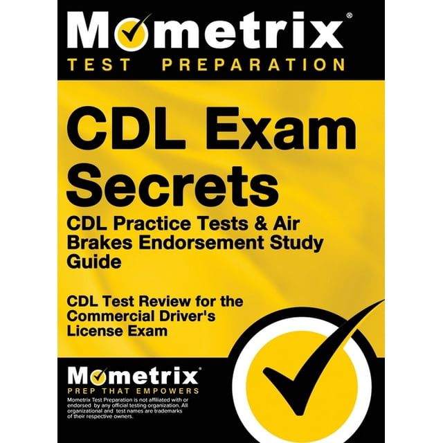 CDL Exam Secrets CDL Practice Tests & Air Brakes Endorsement Study