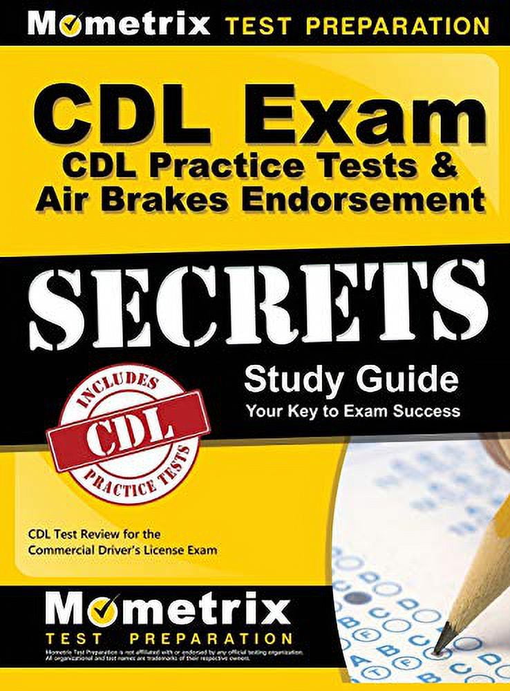 PreOwned CDL Exam Secrets Practice Tests & Air Brakes Endorsement