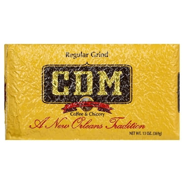 CDM Coffee & Chicory Regular Grind Ground Coffee, 13 Oz.