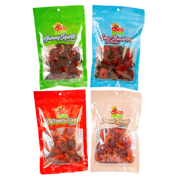 Chamoy Gummy Candy 4 Pack