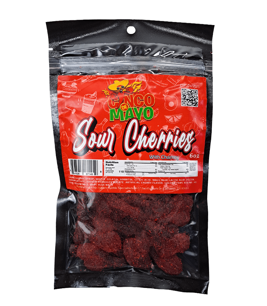 CDM SOUR CHERRIES 6 OZ