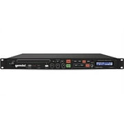 مشغل Gemini CDMP-1500 19 Professional 1U Rackmount Single CD/MP3/USB مع جهاز تحكم عن بعد بالأشعة تحت الحمراء