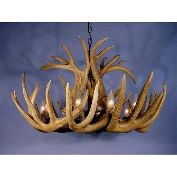 CDN Antler Design  24 in. Real Antler Chandelier- Large