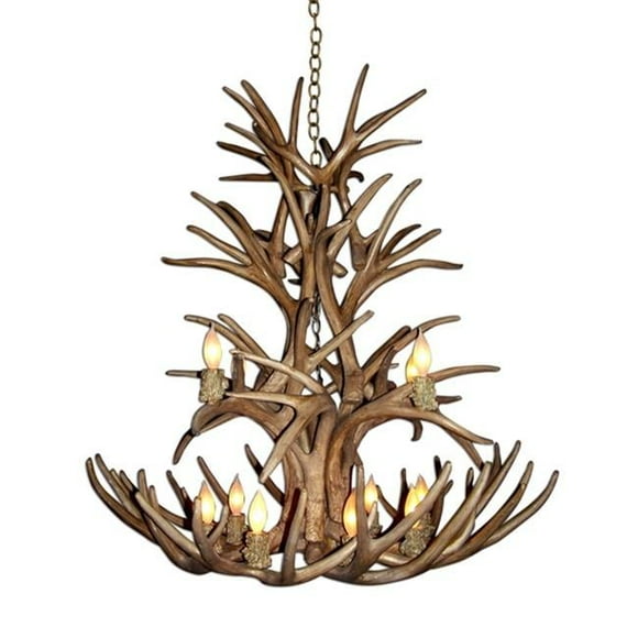 CDN Antler Design UNSFWMDCA 38-40 in. Reproduction Antler Chandelier