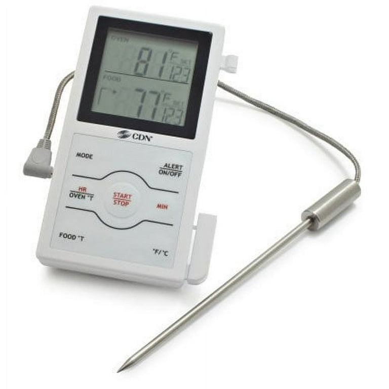 DSP1-S - Dual-Sensing Probe Thermometer/Timer - Silver - CDN