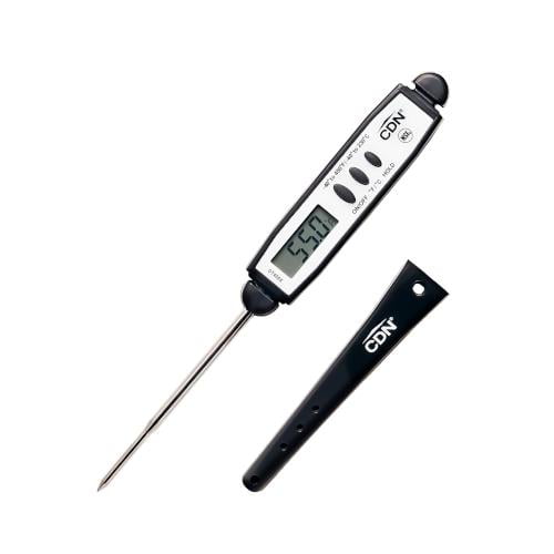 CDN Waterproof Thin Tip Thermometer,White