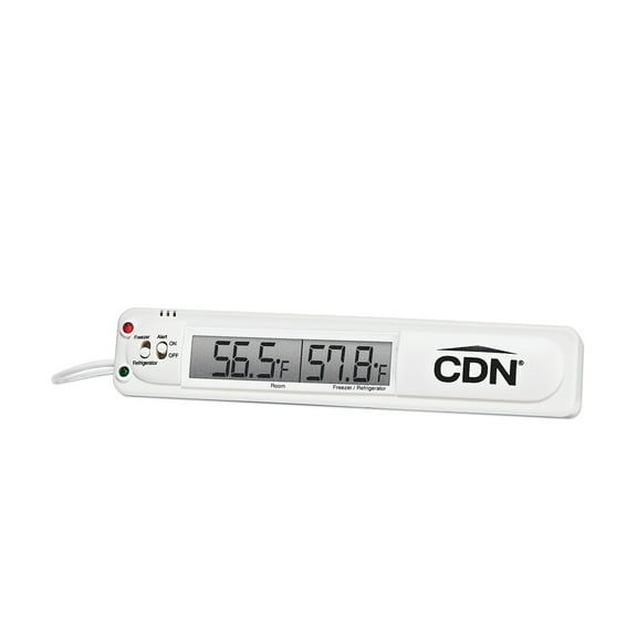 CDN DTTC-S Combo Probe Thermometer, Timer & Clock - Silver