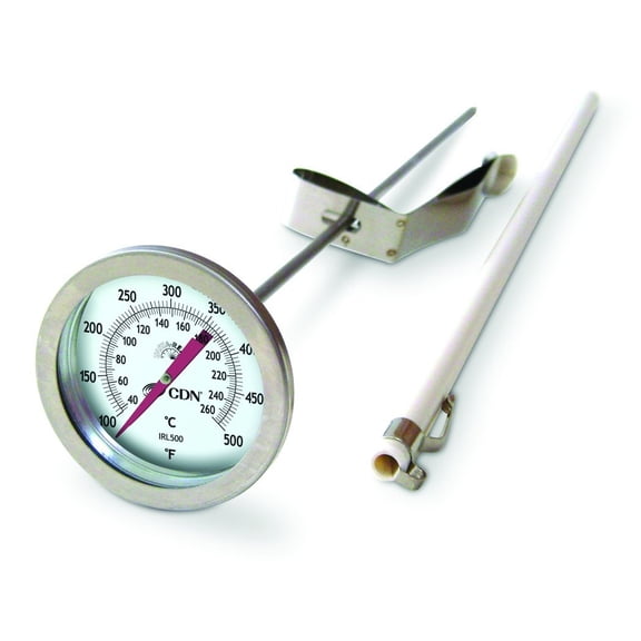 CDN ProAccurate 12" Long Stem Deep Fry Thermometer
