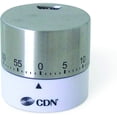 thumbnail image 1 of CDN Round Mechanical Timer, White, 1 of 1