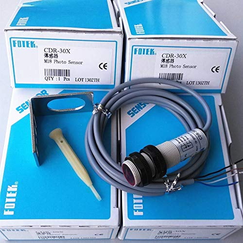CDR-30X M18 Photo Sensor, Reflex Type, Sensing Direction: Horizontal ...
