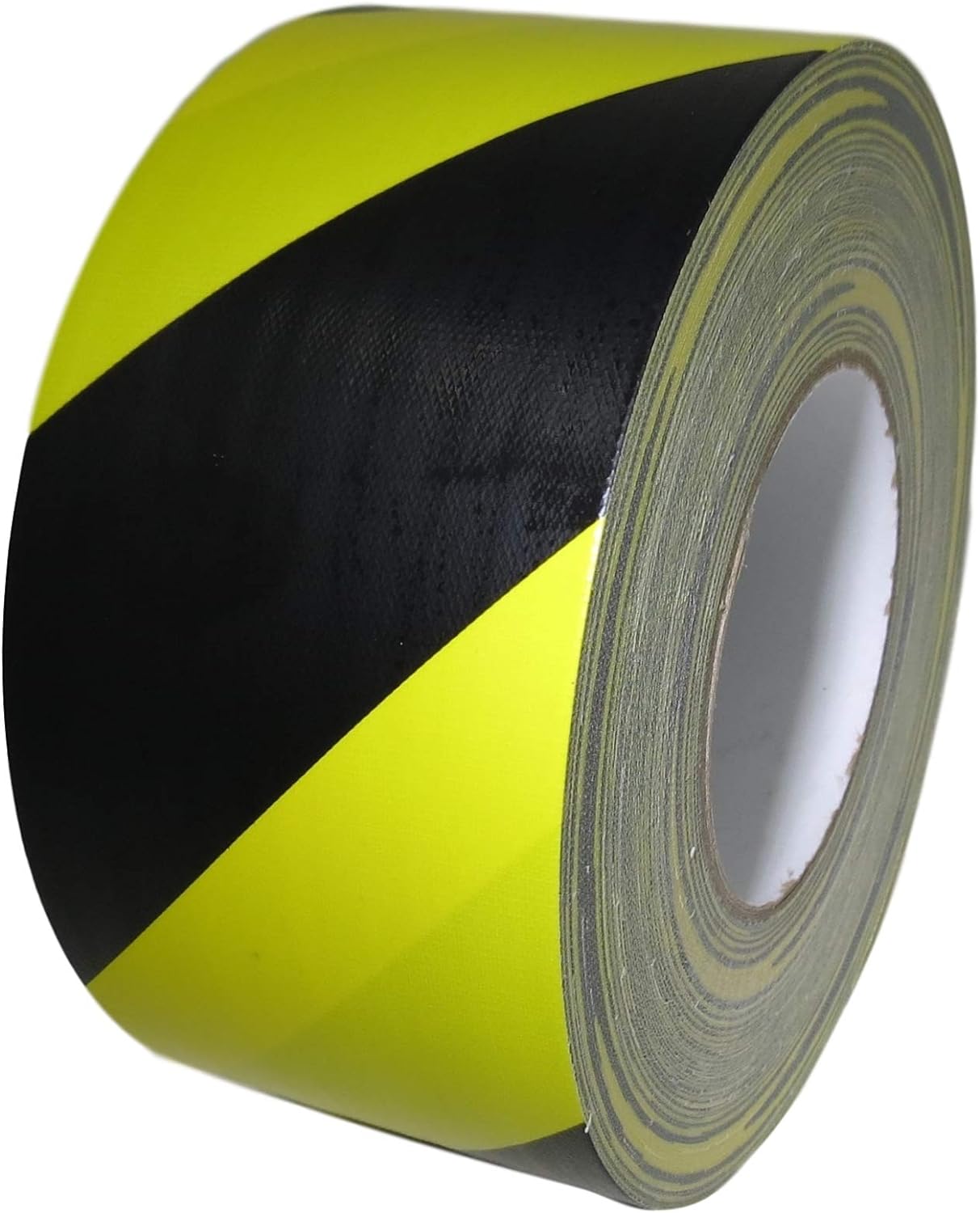 CDTHS Hazard/Striped Duct Tape Black/Yellow Synthetic Adhesive. 60