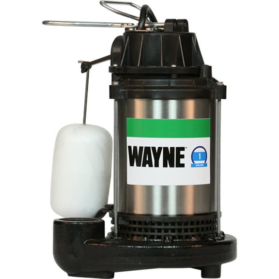 Wayne 1 HP 120V Stainless Steel Sump Pump CDU1000