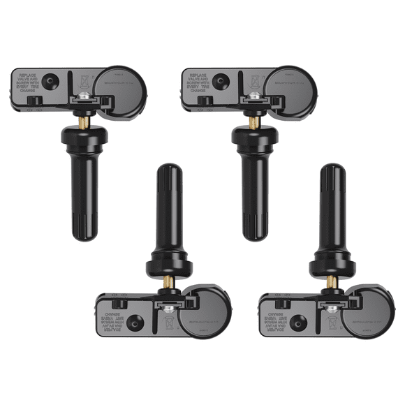 CDWTPS 4-Pack Black TPMS Tire Pressure Sensor 315MHz Tire Pressure Monitor System for Ford | Lincoln | Mercury OE DE8T1A180AA  Car