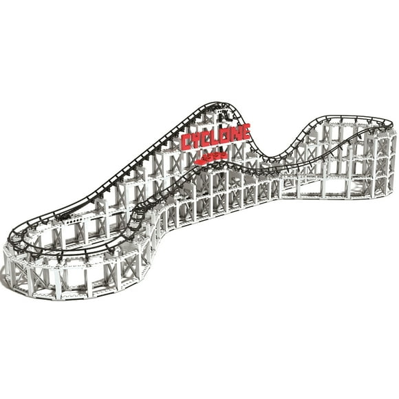 CDX Blocks: Cyclone - 900+ Pieces, Building Brick Set, Gravity Powered Roller Coaster Model, Promotes STEM Learning