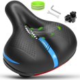 CDYWD Bike Seat for Men & Women Comfort Wide, Extra Soft Memory Foam