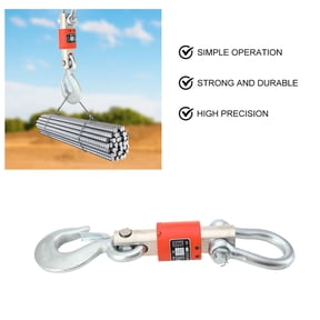 CDZHLTG 10T Geevorks Digital Crane Scale , Industrial Heavy Duty Crane Scale LCD Backlight
