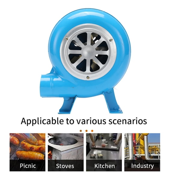 CDZHLTG 110V 80W Combustion Blower Stove Fire Electric Fan for Barbecue Melting Forge Stove