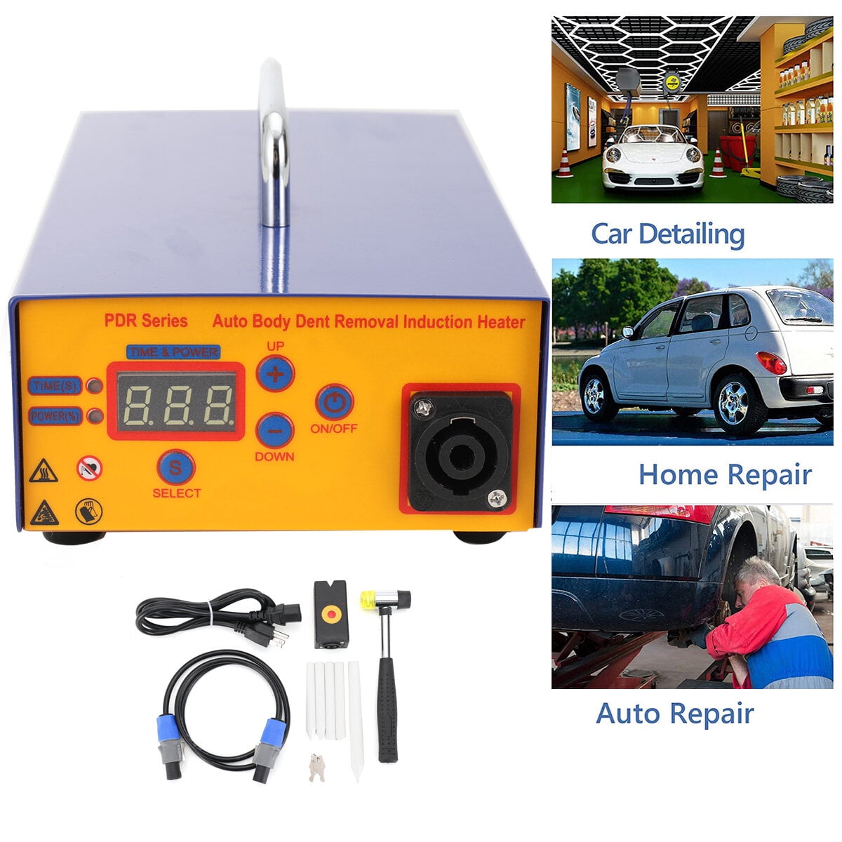 Induction Machine Induktionsheizgerät Auto Beulen Reparatur Set 1380W