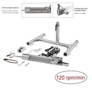 CDZHLTG DIY 24V 120RPM Reciprocating Cycle Linear Actuator Stroke 30-150mm Adjustable
