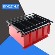 CDZHLTG Iron Heavy Duty Fire Brick Press Burning Fuel Recycle Tools Paper Log Briquette Maker