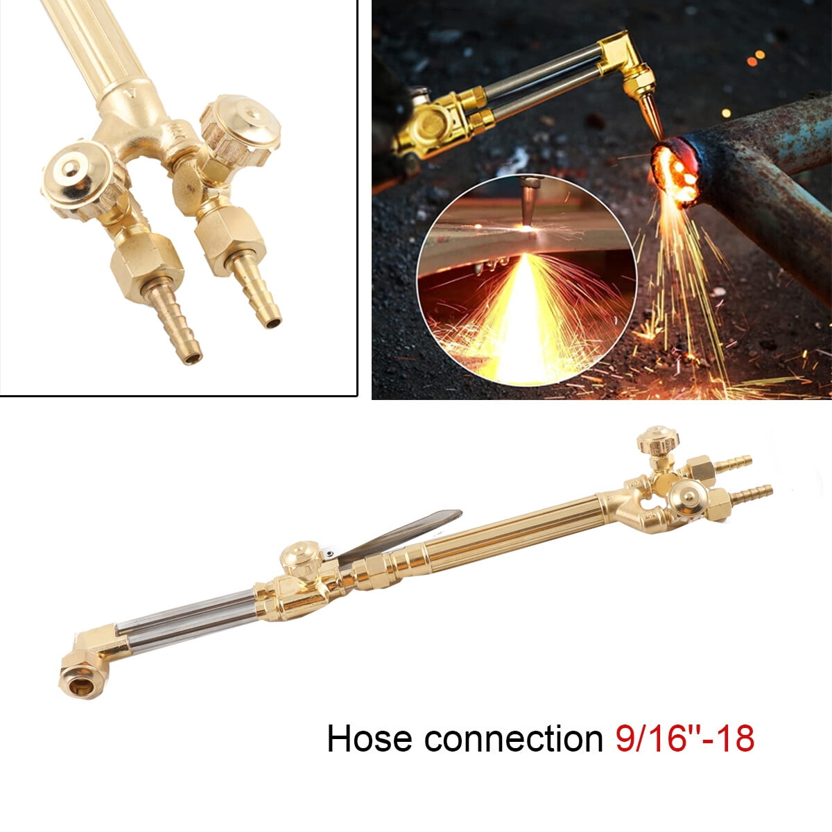 CDZHLTG Victor Style CA1350 Cutting Attachment, 100FC Torch Handle