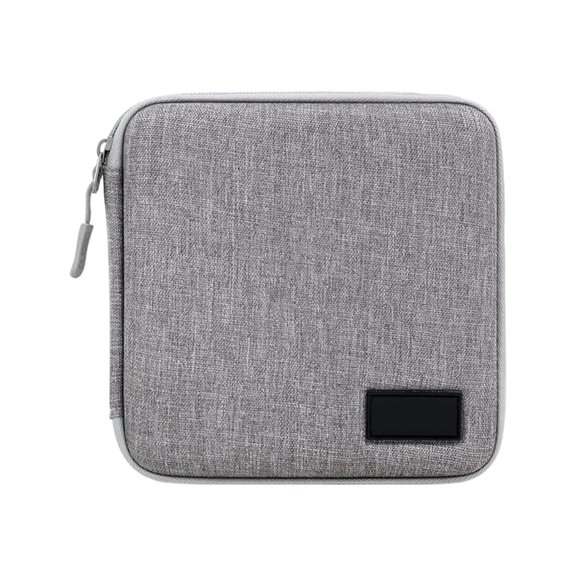 CDs Blu Ray Disc Storage Case Featuring Soft Lining And Waterproof Oxford Cloth Holds 32 Disc For Enhances Protections