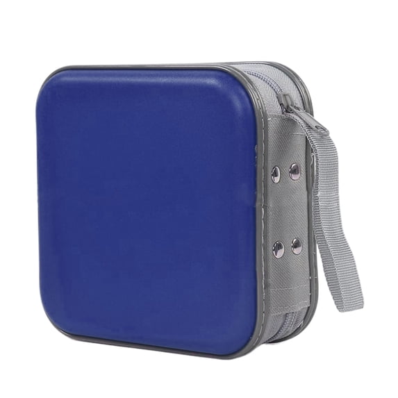 CDs Case DVD Holder Storage 48 Capacity DVD Case Organizers Wallets Storage CDs Plastic Protective Carrying Binders