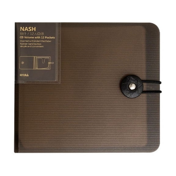 CDs Holder Cases, 12-capacity CD-DVD Organizers Bag Portable Wallet Storage Protective Cover 12-pocket for Car Travel