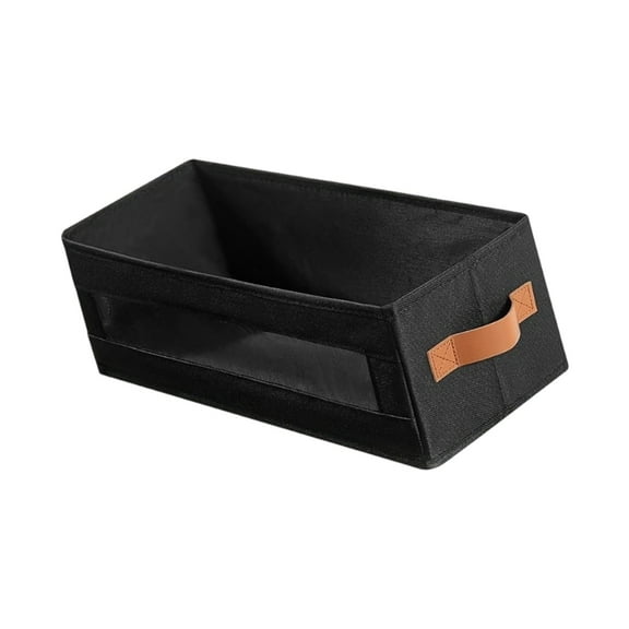 CDs Organizers Visible Window Stackable Design Storage Oxfords Fabric