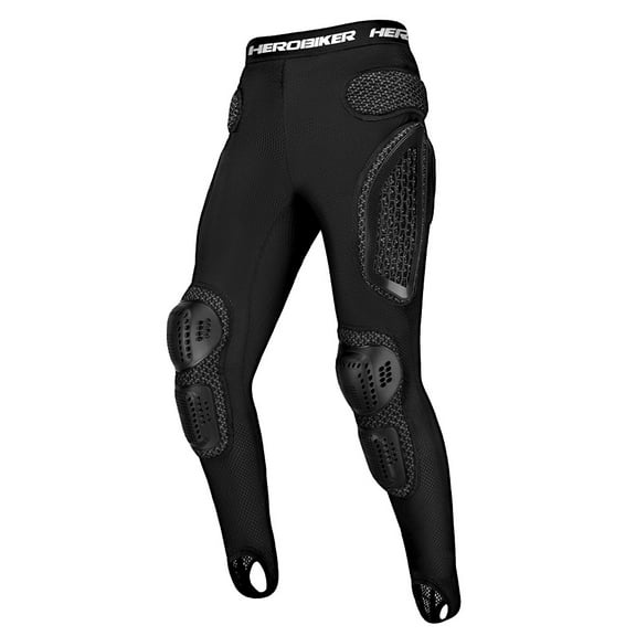 CE Certified Armored Motorcycle Shorts, Off-Road Riding Pants With Removable Knee & Hip Protection, Abrasion-Resistant For Motocross, ATV, Dirt Bike (Men's & Women's)