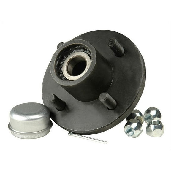 CE Smith - 13110 Trailer Hub Kit - 1” Spindle and 4 Studs x 4” Diameter - Boat Trailer Hub Kit - 1250-lb Capacity