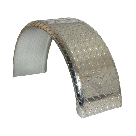 CE Smith 17100ATB Round Aluminum Fender for 14" Trailer Wheel