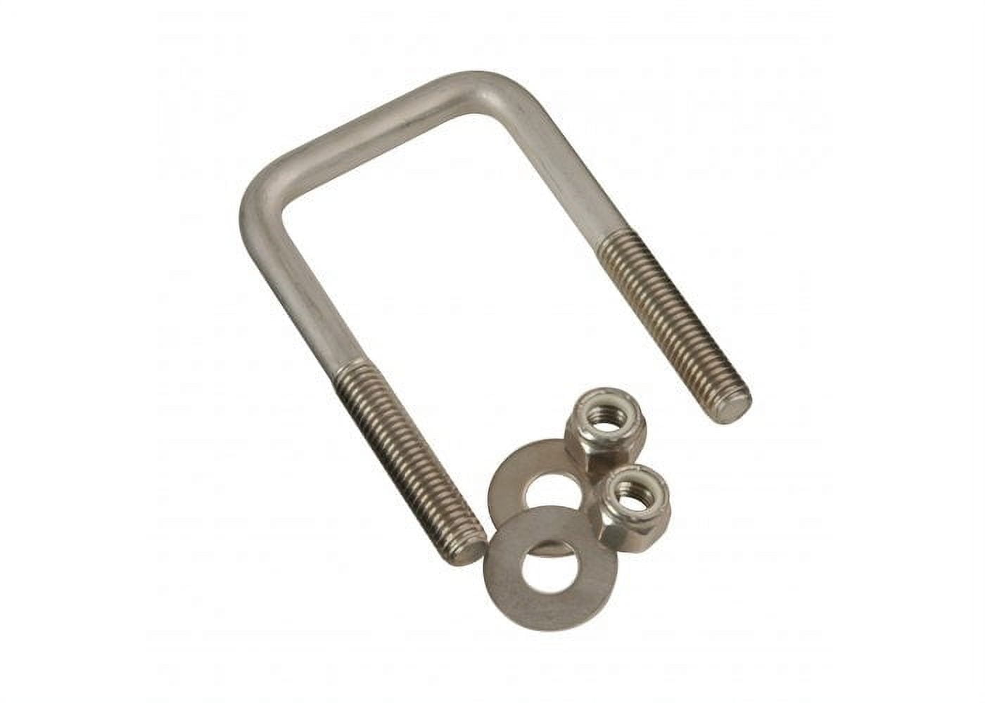 CE Smith - Stainless Steel U-bolt - Square U-bolt for Boat Trailer Accessories - 7/16"-14 x 3-1/8" x 3"