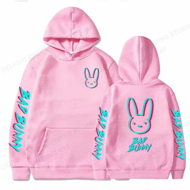 Bad bunny pink hoodie hotsell