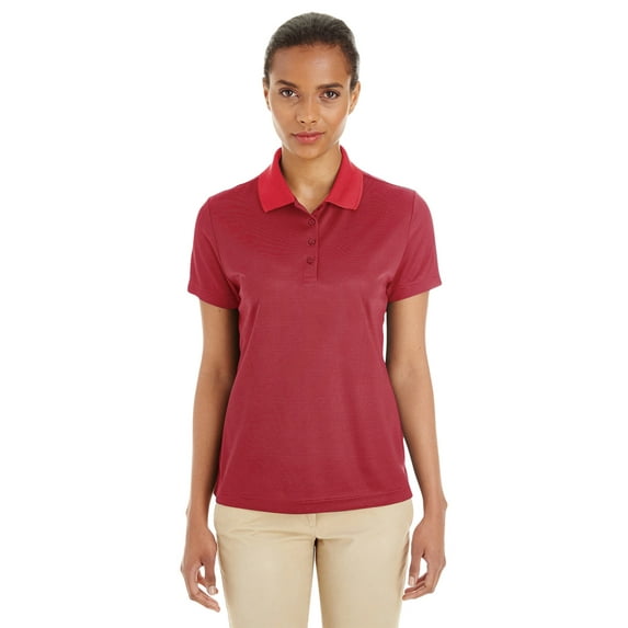 CE102W Core 365 Sport Shirt Women's Express Microstripe Performance Piqué